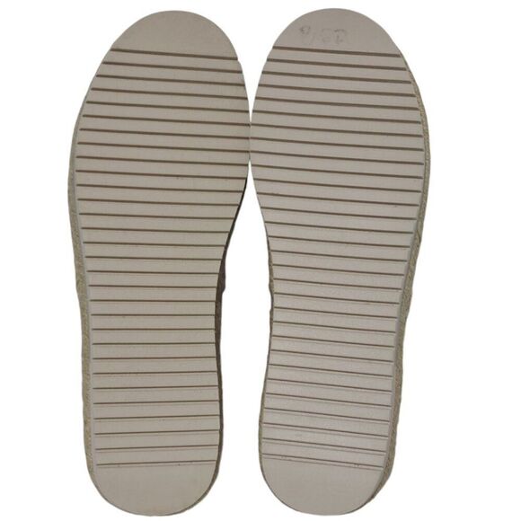 Toms Women's Sand Canvas Platform Espadrille Summer Vacation Resort Travel  6.5 - Picture 6 of 9